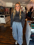 Barrel Studded Pant