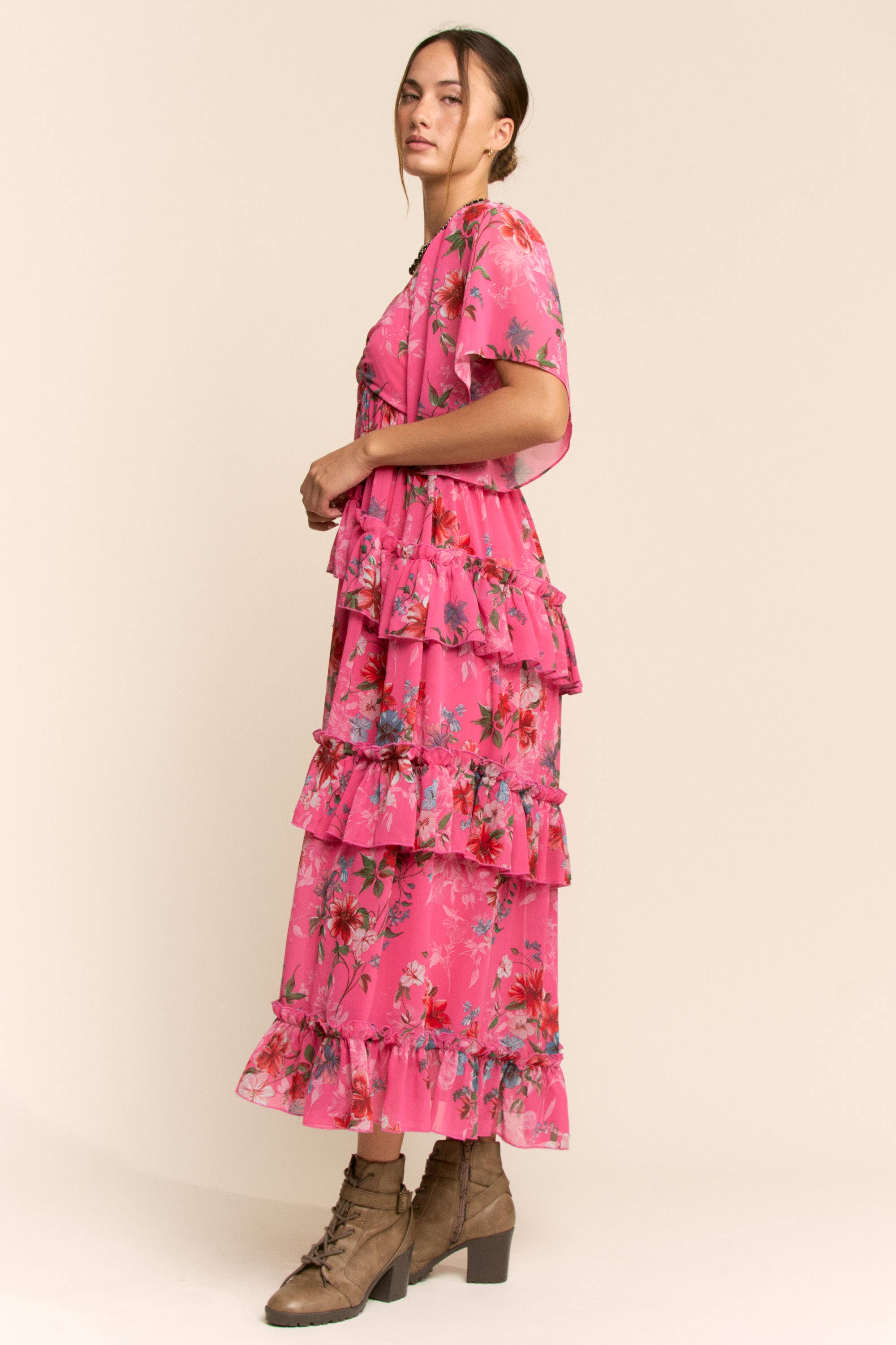 Sunshine Floral Maxi Dres