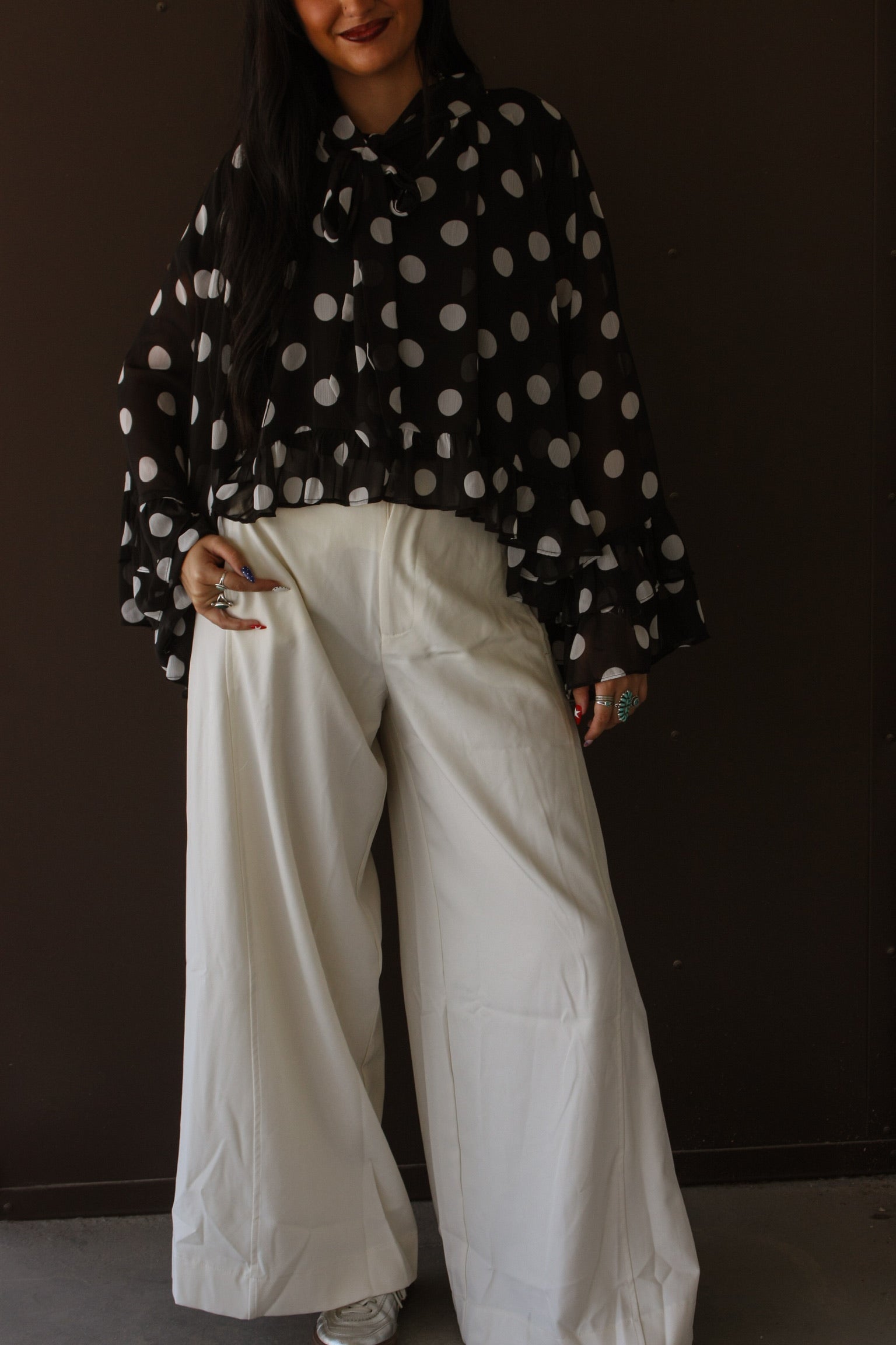 Palazzo Wide Leg Pants