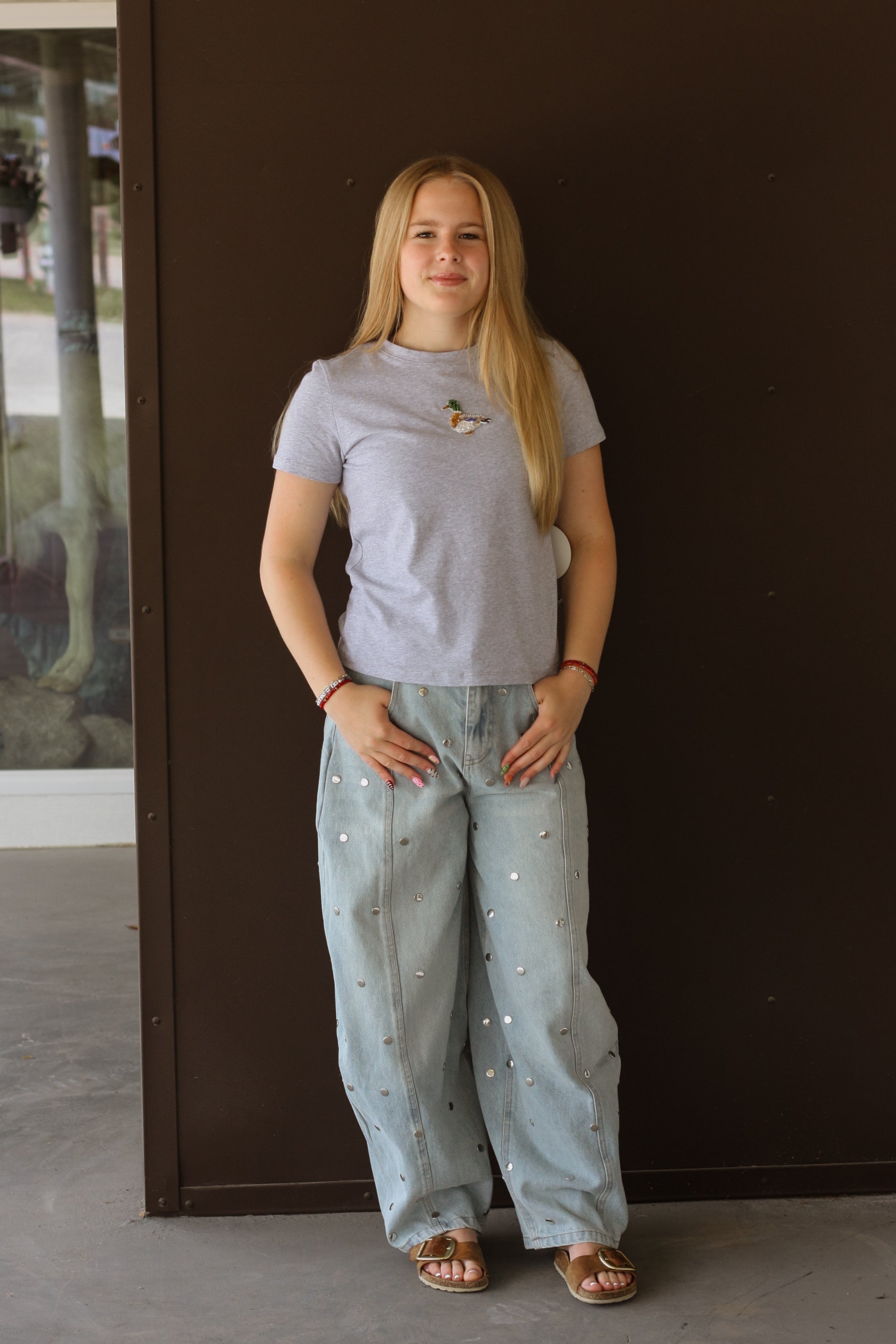 Beaded Mallard Tee