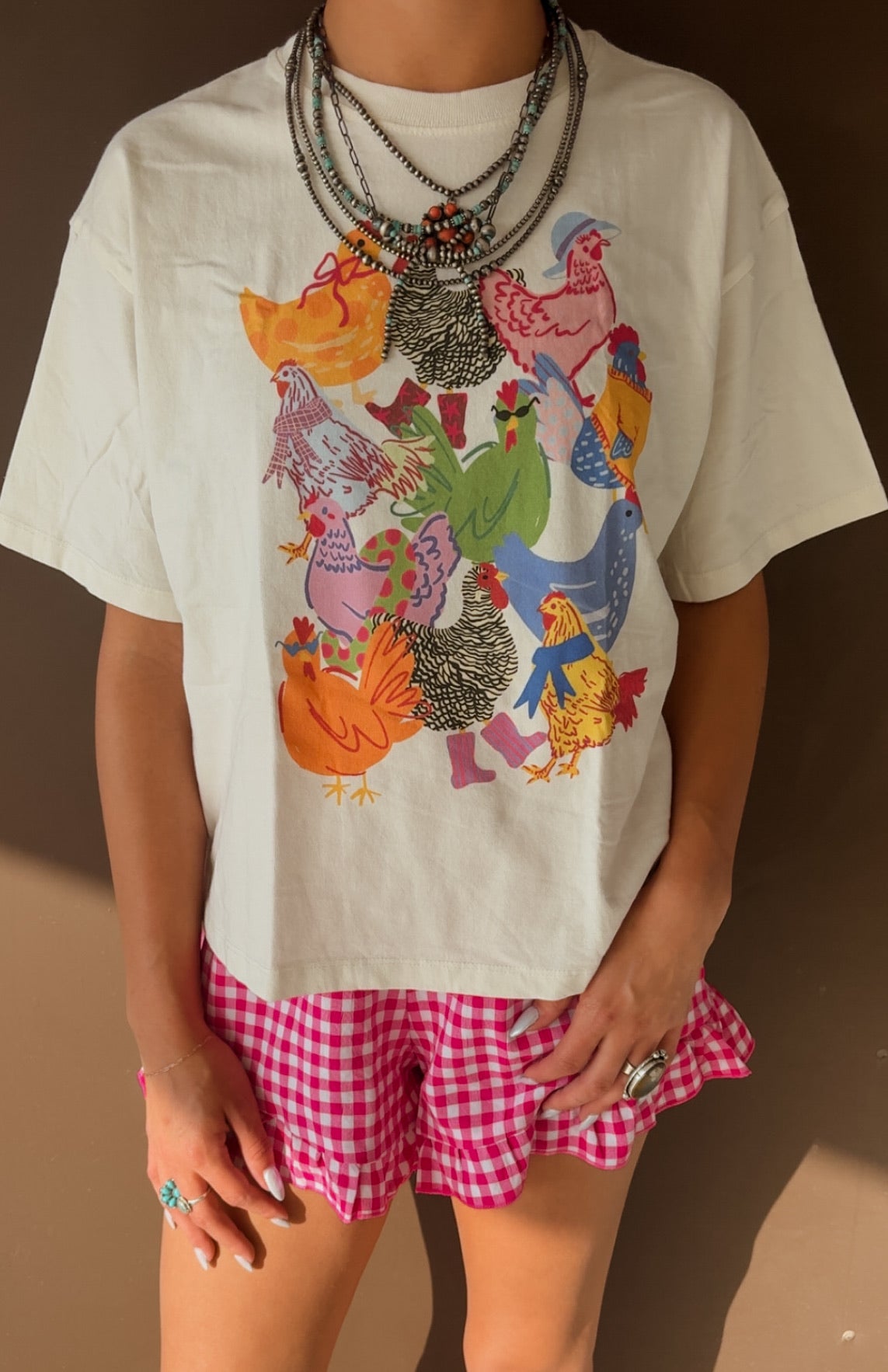 Chicken Collage Tee