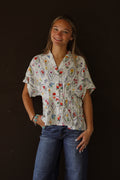 Mixed China Blouse