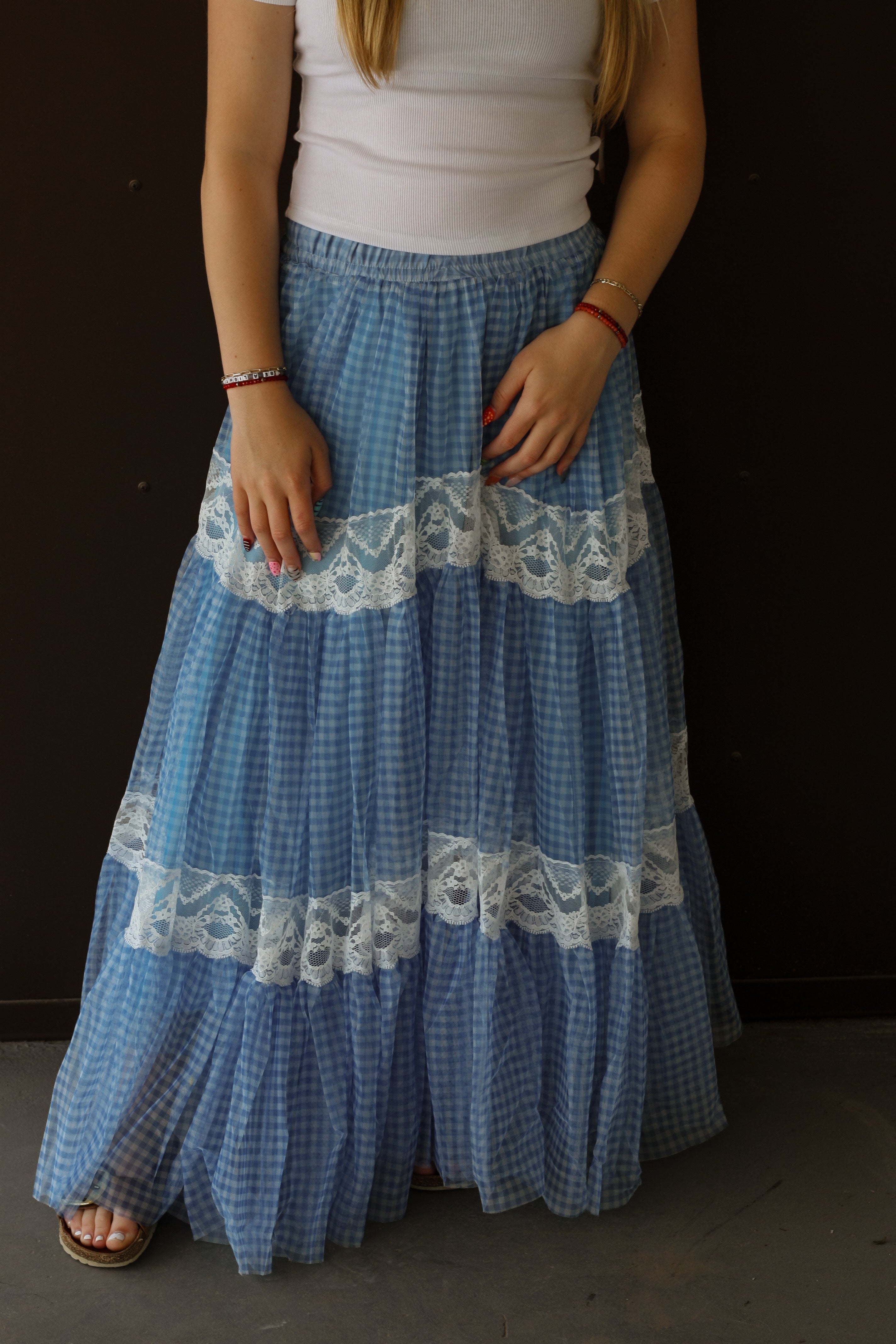 Sweet spur Maxi Skirt