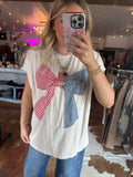 America Bow Tee