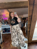 Cow Patterned Pant