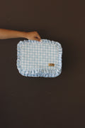 Blue Floral XL Pouch