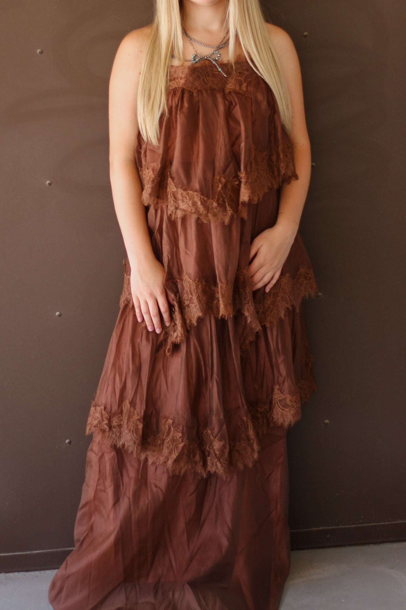 Harvest Glow Maxi Dress