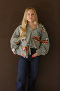 Queen Of Sparkles Gingham Duck Blouse