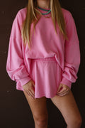 Bubblegum Pink Skort Set