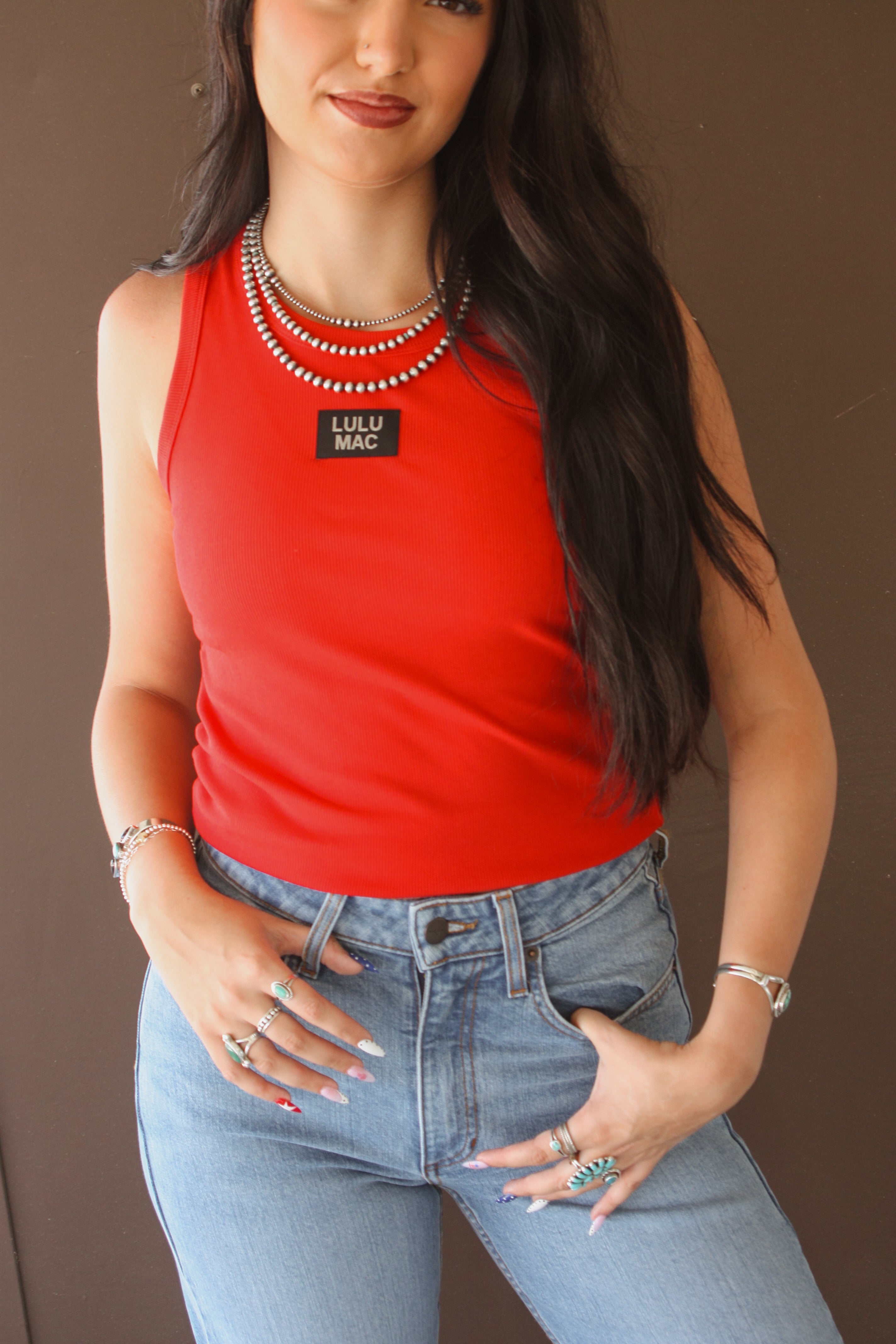Lulu Mac Red Tank