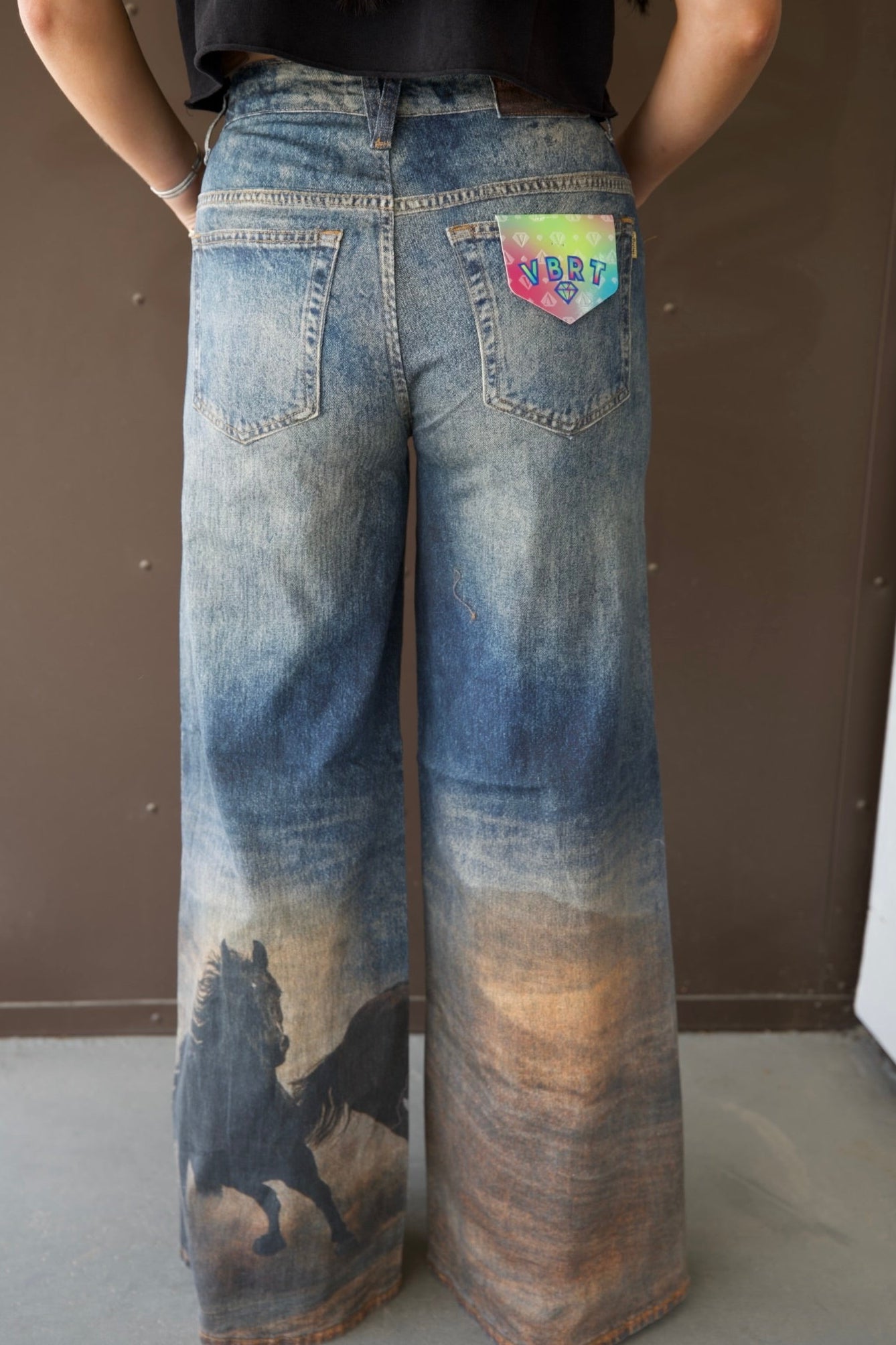 The Outlaw Wide Leg Jeans