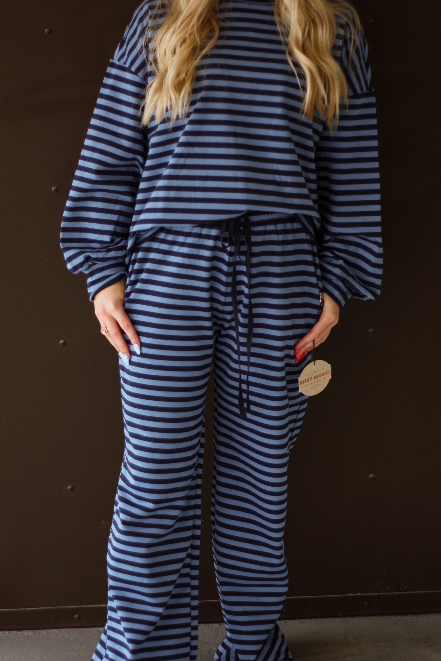 Beachy Girl Striped Pant