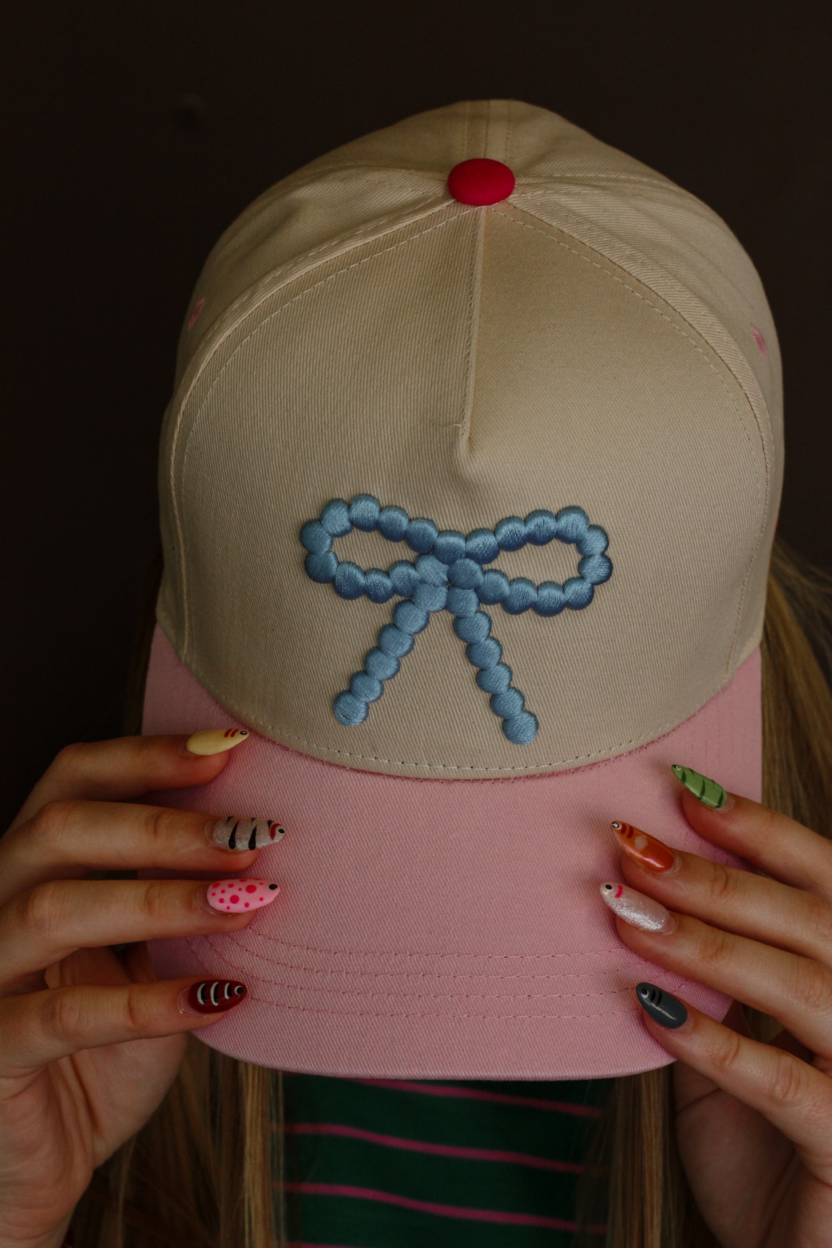 Bow Canvas Hat