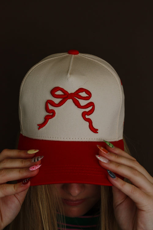 Bow Canvas Hat