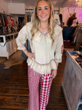 Rose Ruffle Tee