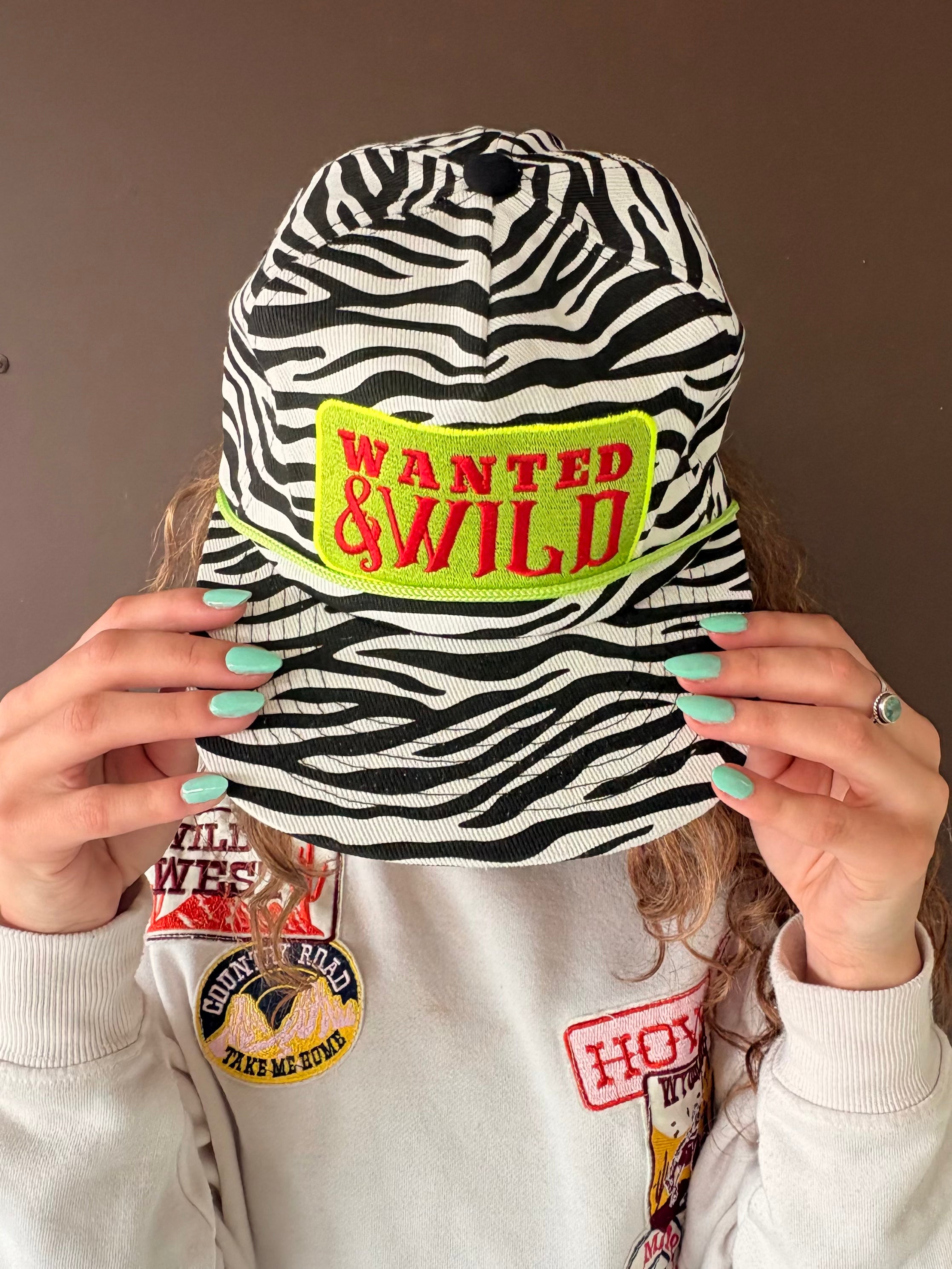 Wanted & Wild Canvas Cap