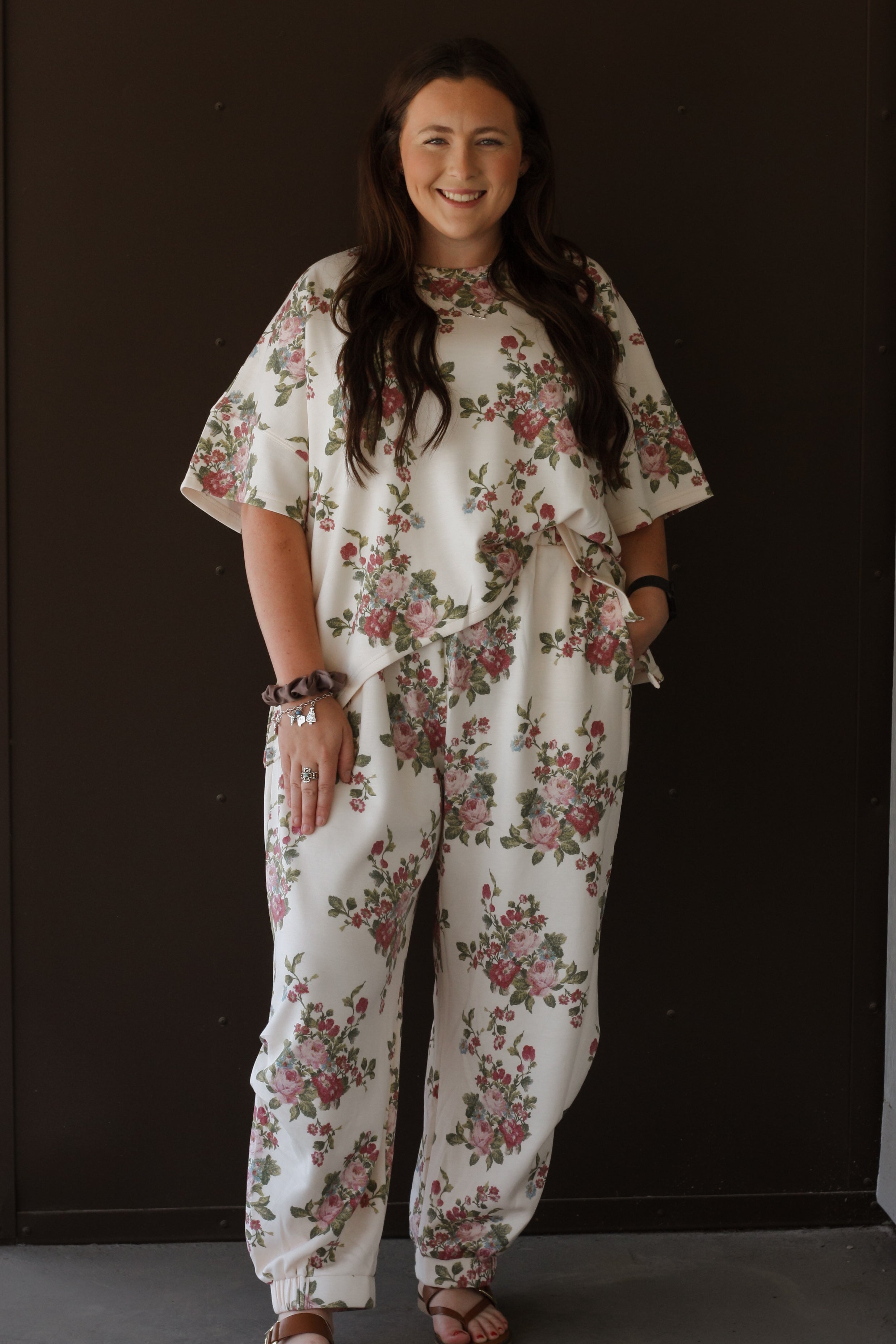 Ditzy Floral Sweat Set