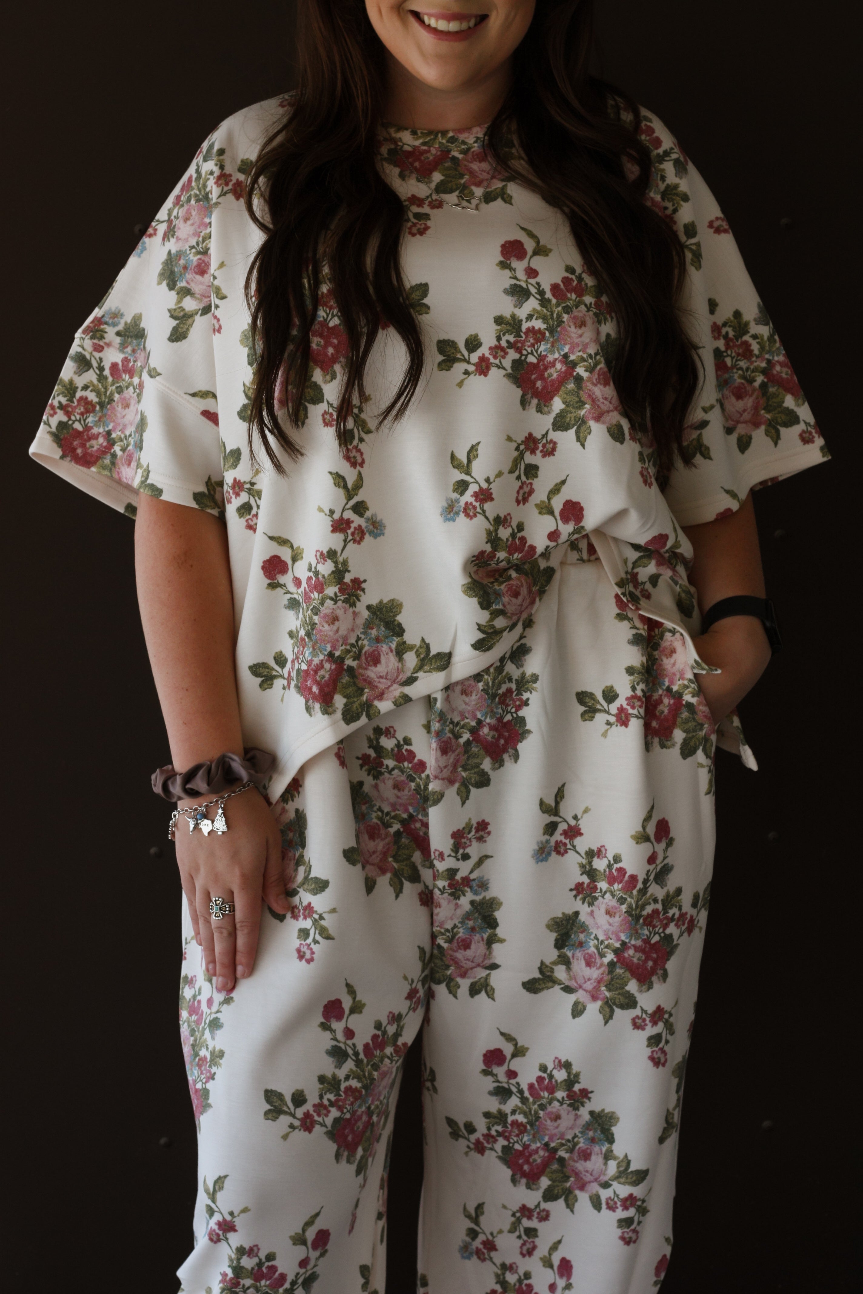 Ditzy Floral Sweat Set