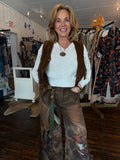 Watercolor Western Pants