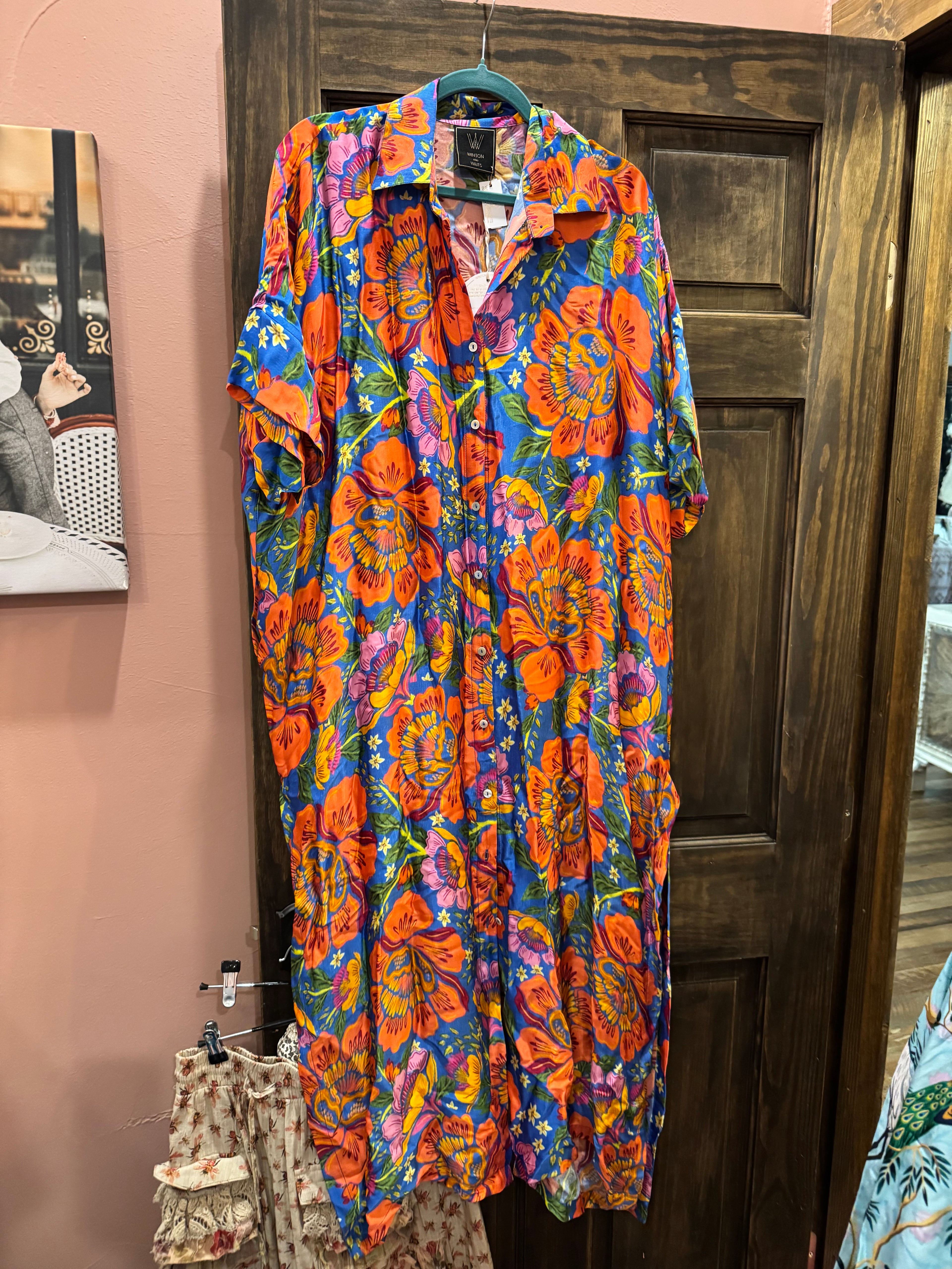 San Miguel Button Down Dress