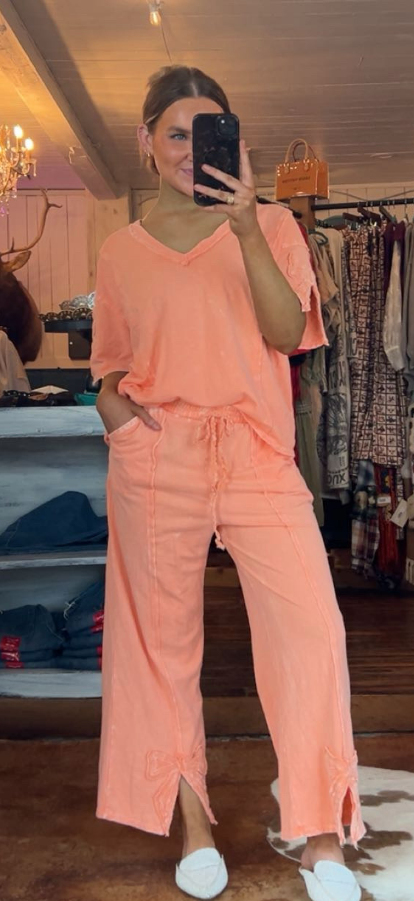 Papaya Bow Lounge Set
