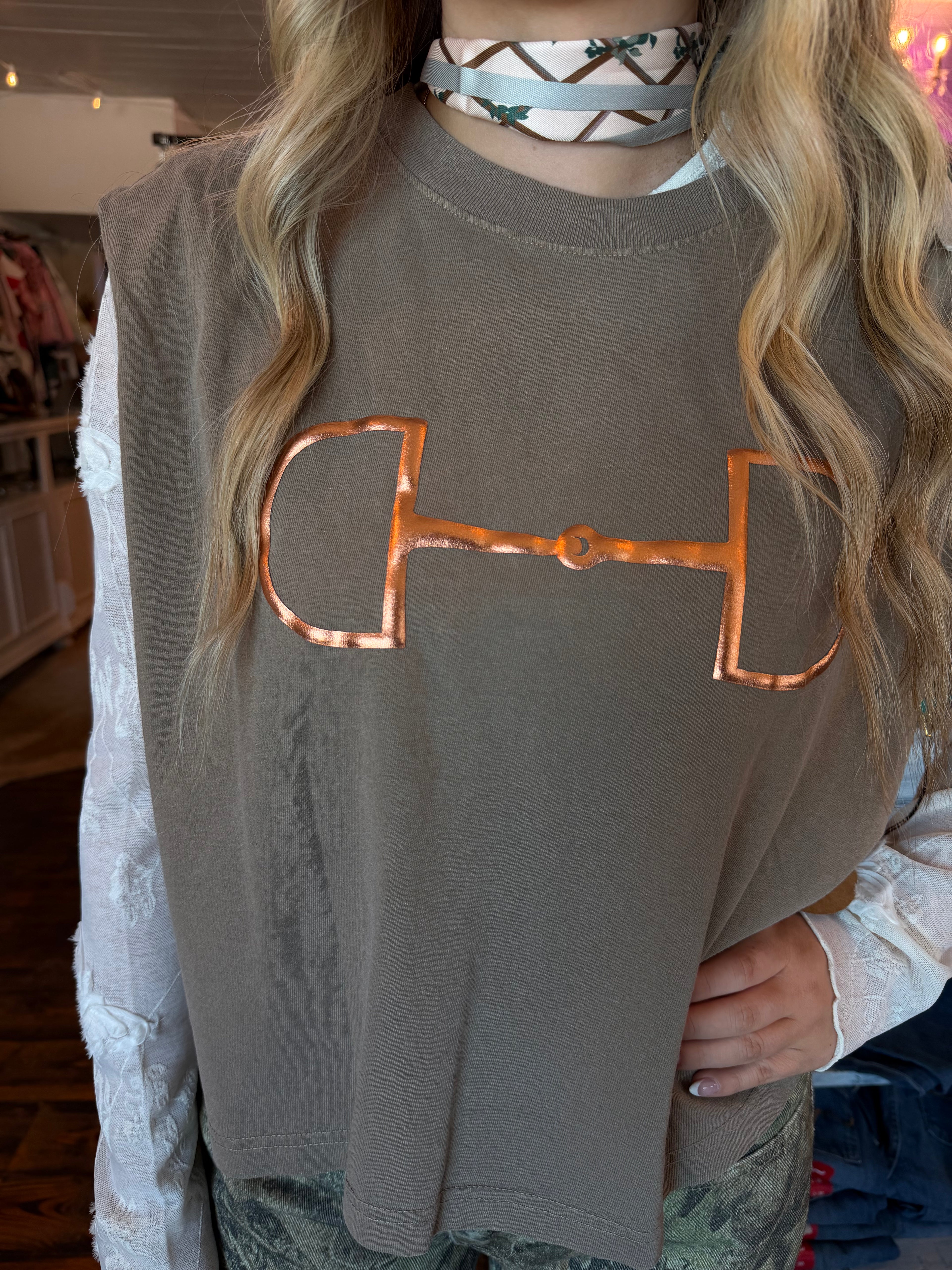 Horse Bit Tee