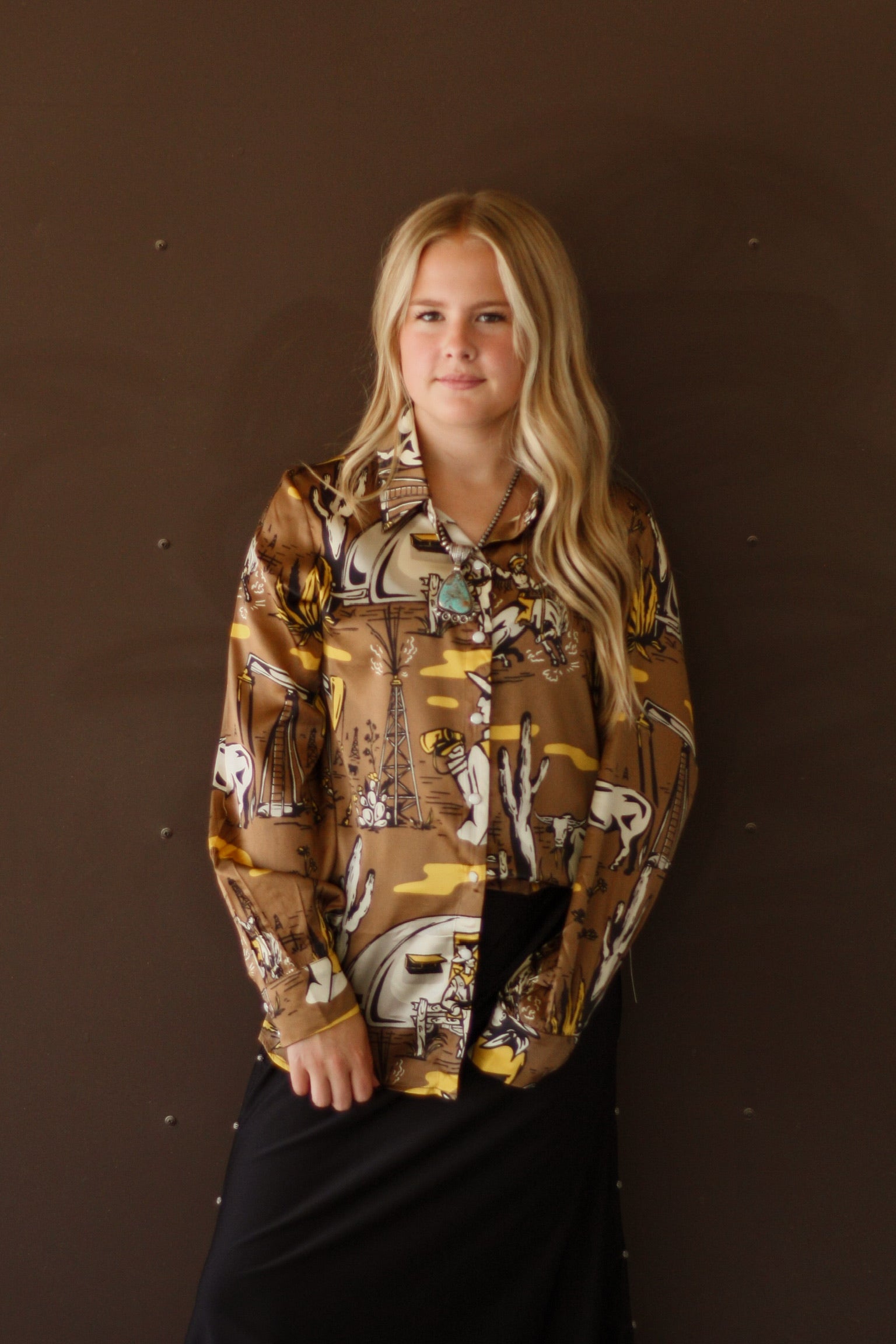 Oil Camp Blouse