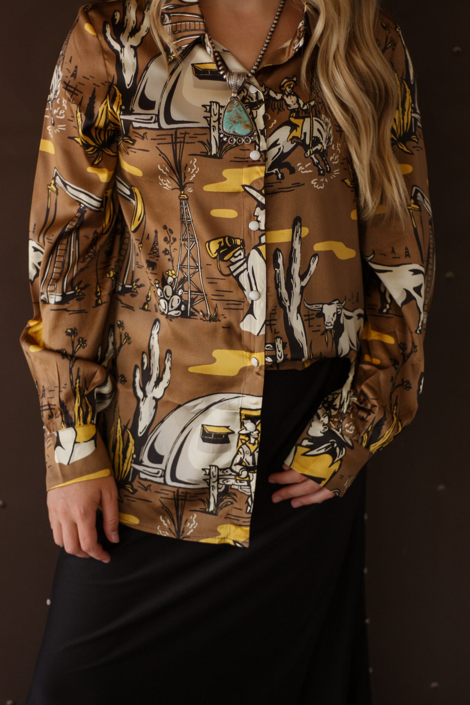 Oil Camp Blouse
