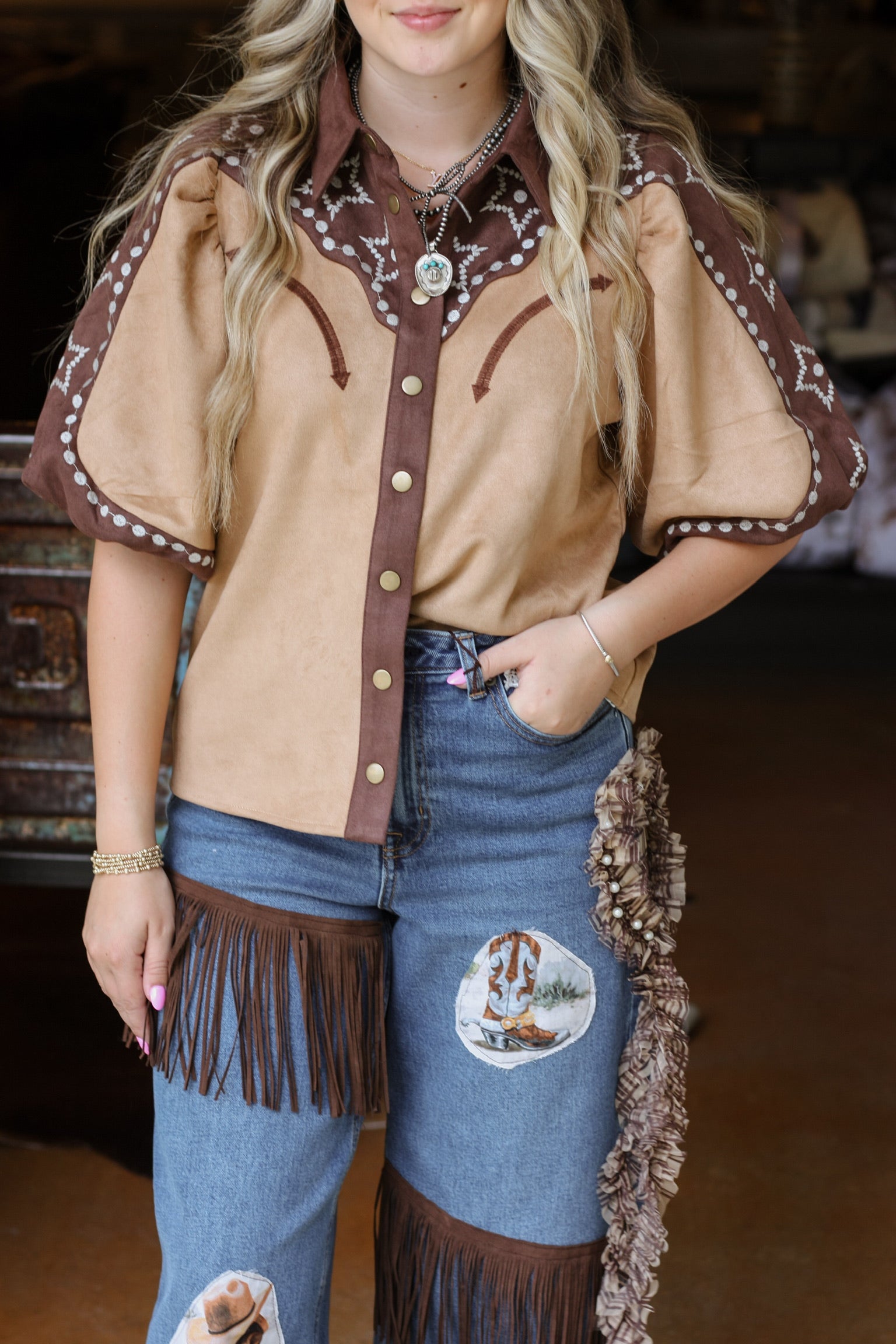 Prairie Cowgirl Top
