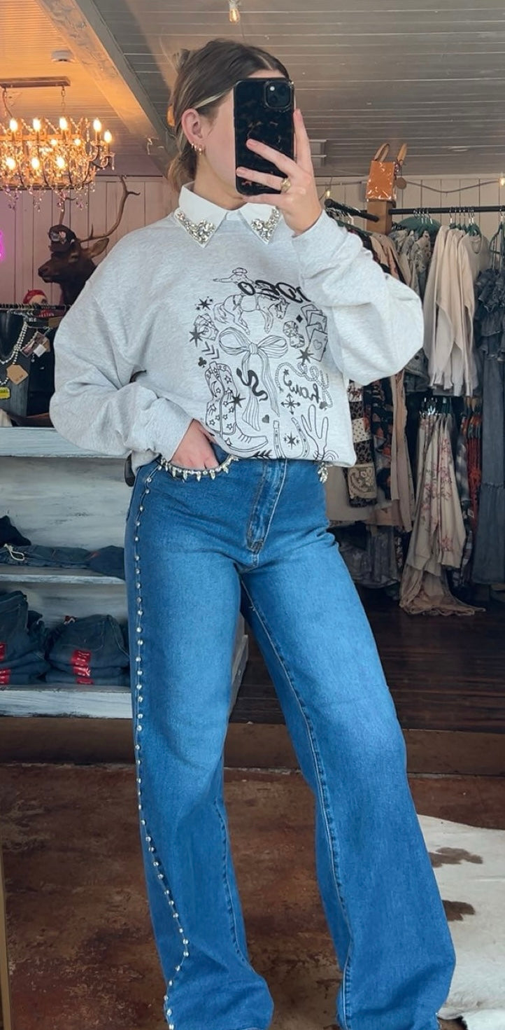 Rodeo Girly Crewneck