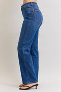 Tummy Control Straight Leg Jeans