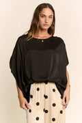 Bubble Cropped Blouse