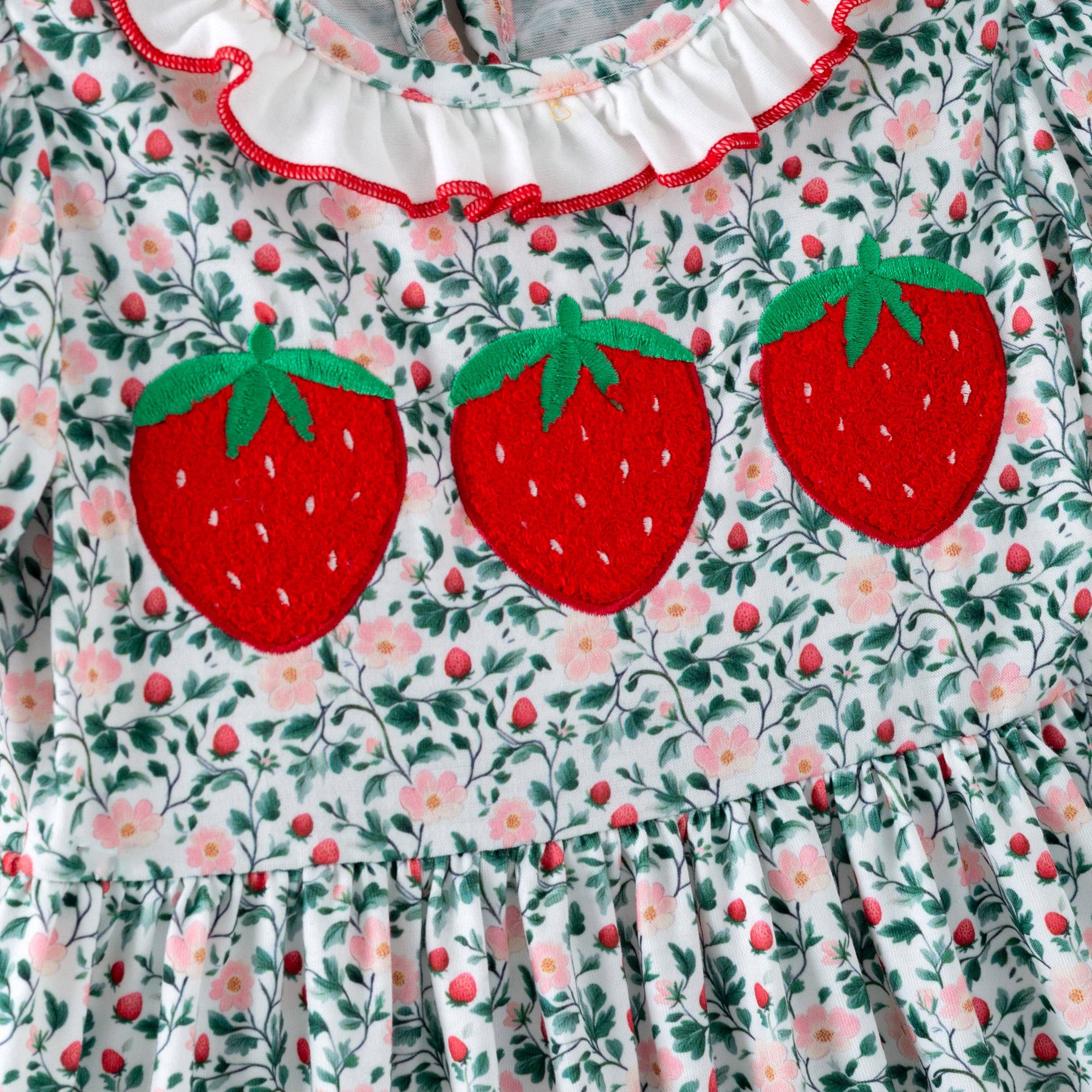 Strawberry Smocked Embroidery Collection