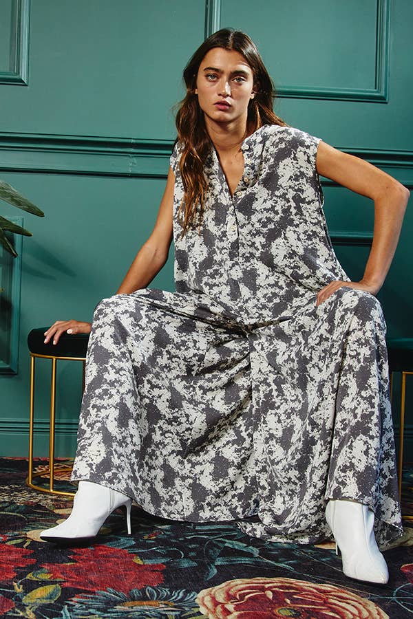 Wild West Wide Leg Jumpsuit