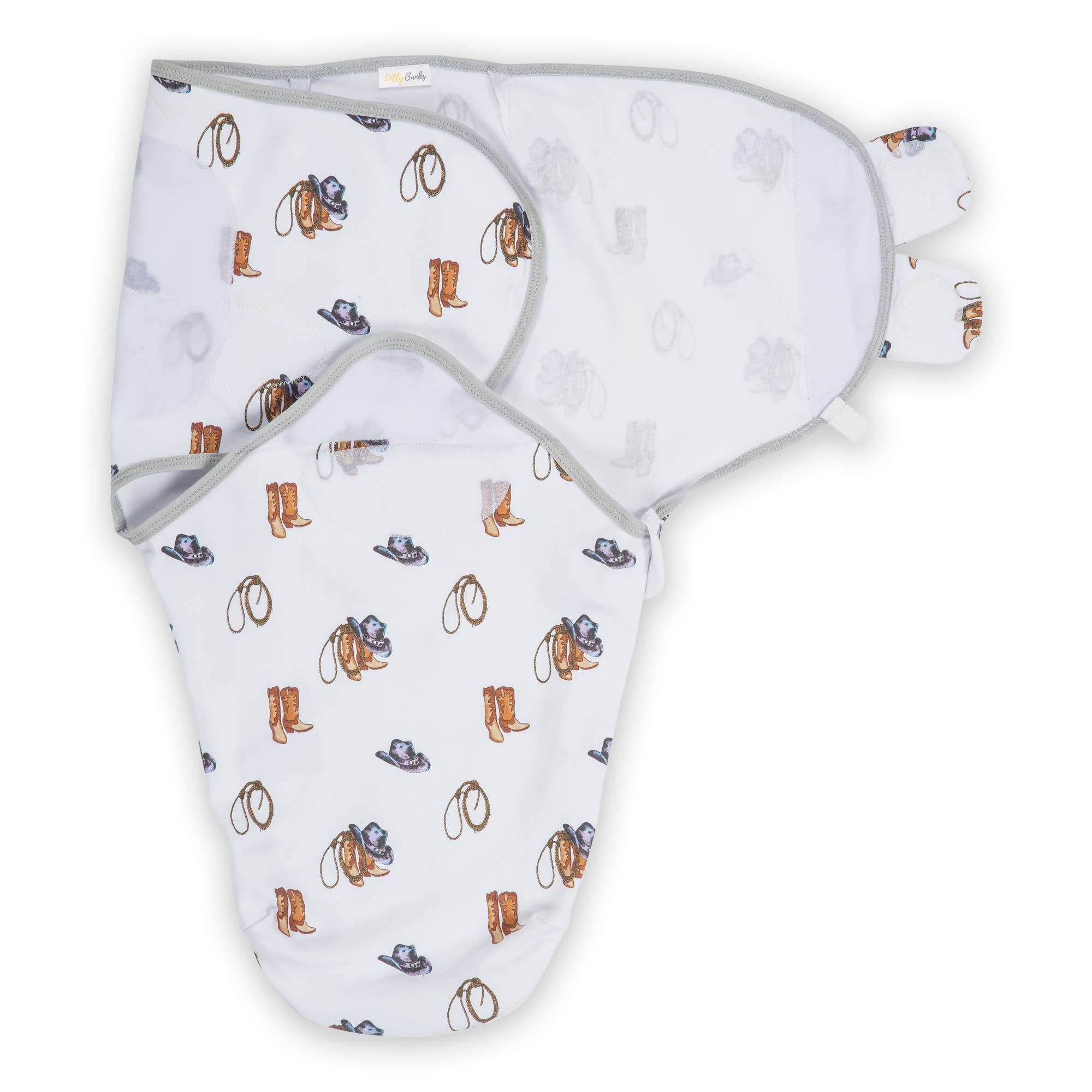 Life Is Better In Boots Baby Sleep Swaddle Organic Cotton