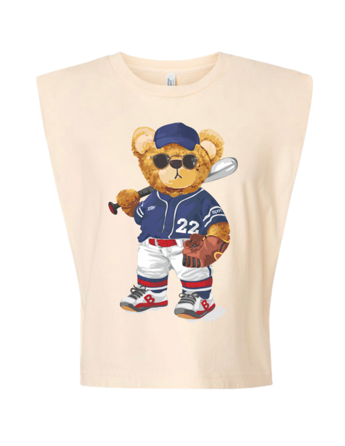 BASEBALL TEDDY TEE