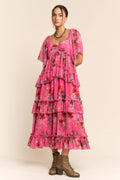 Sunshine Floral Maxi Dres